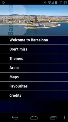 Barcelona android App screenshot 3